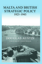 Malta and British Strategic Policy, 1925-43