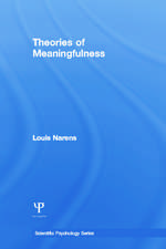 Theories of Meaningfulness