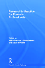 Research in Practice for Forensic Professionals