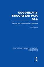 Secondary Education for All