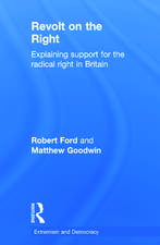 Revolt on the Right: Explaining Support for the Radical Right in Britain