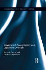 Government Accountability and Legislative Oversight