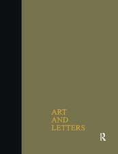 Art & Letters July-Winter 1918: 2 Volumes