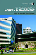 The Changing Face of Korean Management