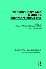 Technology and Work in German Industry