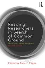 Reading Researchers in Search of Common Ground: The Expert Study Revisited