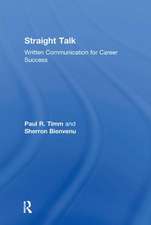Straight Talk: Written Communication for Career Success
