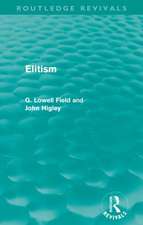 Elitism (Routledge Revivals)