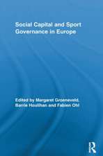 Social Capital and Sport Governance in Europe