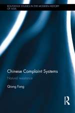 Chinese Complaint Systems: Natural Resistance