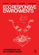 EcoResponsive Environments: A Framework for Settlement Design