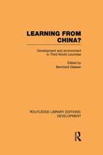 Learning From China?: Development and Environment in Third World Countries