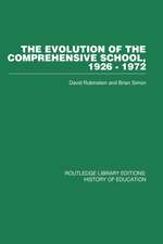 The Evolution of the Comprehensive School