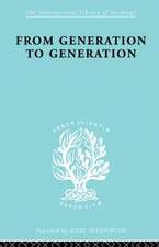 From Generation to Generation: Age Groups and Social Structure