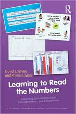 Learning to Read the Numbers: Integrating Critical Literacy and Critical Numeracy in K-8 Classrooms. A Co-Publication of The National Council of Teachers of English and Routledge