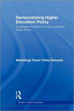 Democratizing Higher Education Policy: Constraints of Reform in Post-Apartheid South Africa