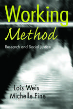 Working Method: Research and Social Justice