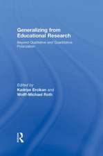 Generalizing from Educational Research: Beyond Qualitative and Quantitative Polarization