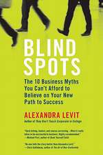 Blind Spots: The 10 Business Myths You Can't Afford to Believe on Your New Path to Success