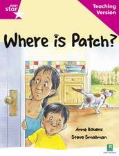 Rigby Star Guided Reading Pink Level: Where is Patch? Teachi