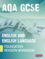 Revise GCSE AQA English/Language Workbook - Foundation