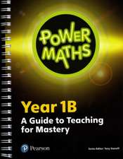 Power Maths Year 1 Teacher Guide 1B