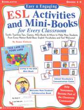 Easy & Engaging ESL Activities and Mini-Books for Every Classroom