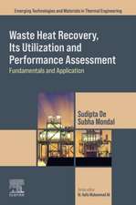 Waste Heat Recovery, Its Utilization and Performance Assessment