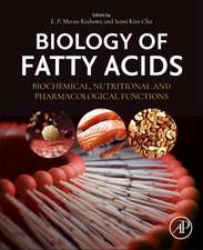 Biology of Fatty Acids: Biochemical, Nutritional and Pharmacological Functions