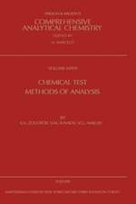 Chemical Test Methods of Analysis