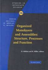 Organized Monolayers and Assemblies: Structure, Processes and Function