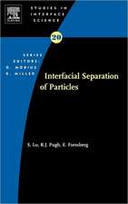 Interfacial Separation of Particles