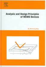 Analysis and Design Principles of MEMS Devices