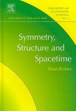 Symmetry, Structure, and Spacetime