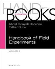 Handbook of Field Experiments