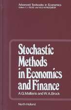 Stochastic Methods in Economics and Finance