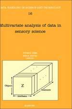 Multivariate Analysis of Data in Sensory Science