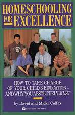 Homeschooling for Excellence