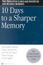 10 Days to a Sharper Memory