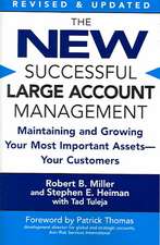 The New Successful Large Account Management