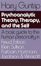 Psychoanalytic Theory, Therapy, And The Self