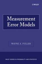 Measurement Error Models P