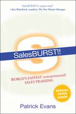 SalesBURST!! World′s Fastest (entrepreneurial) Sales Training