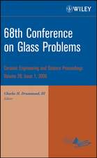 68th Conference on Glass Problems – Ceramic Engineering and Science Proceedings, V29 Issue 1