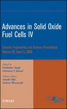 Advances in Solid Oxide Fuel Cells IV