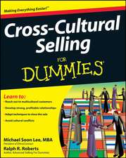 Cross–Cultural Selling For Dummies