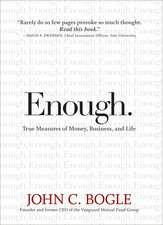 Enough – True Measures of Money, Business, and Life