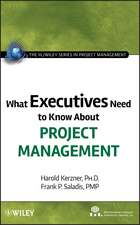 What Executives Need to Know about Project Management