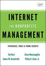 Internet Management for Nonprofits – Strategies Tools and Trade Secrets (AFP Fund Development Series)