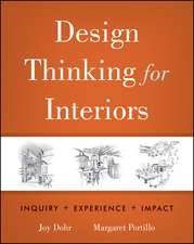 Design Thinking for Interiors – Inquiry, Experience, Impact